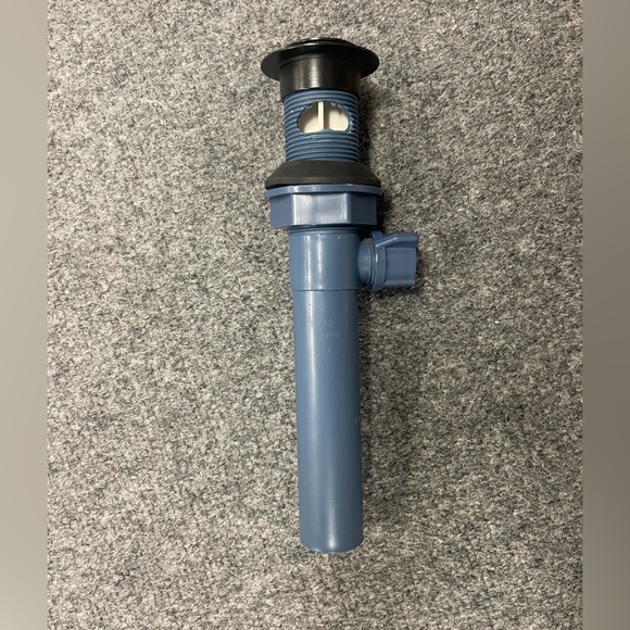 Price Pfister standard pop-up drain plastic Blue assembly Tuscan Bronze - Picture 1 of 4